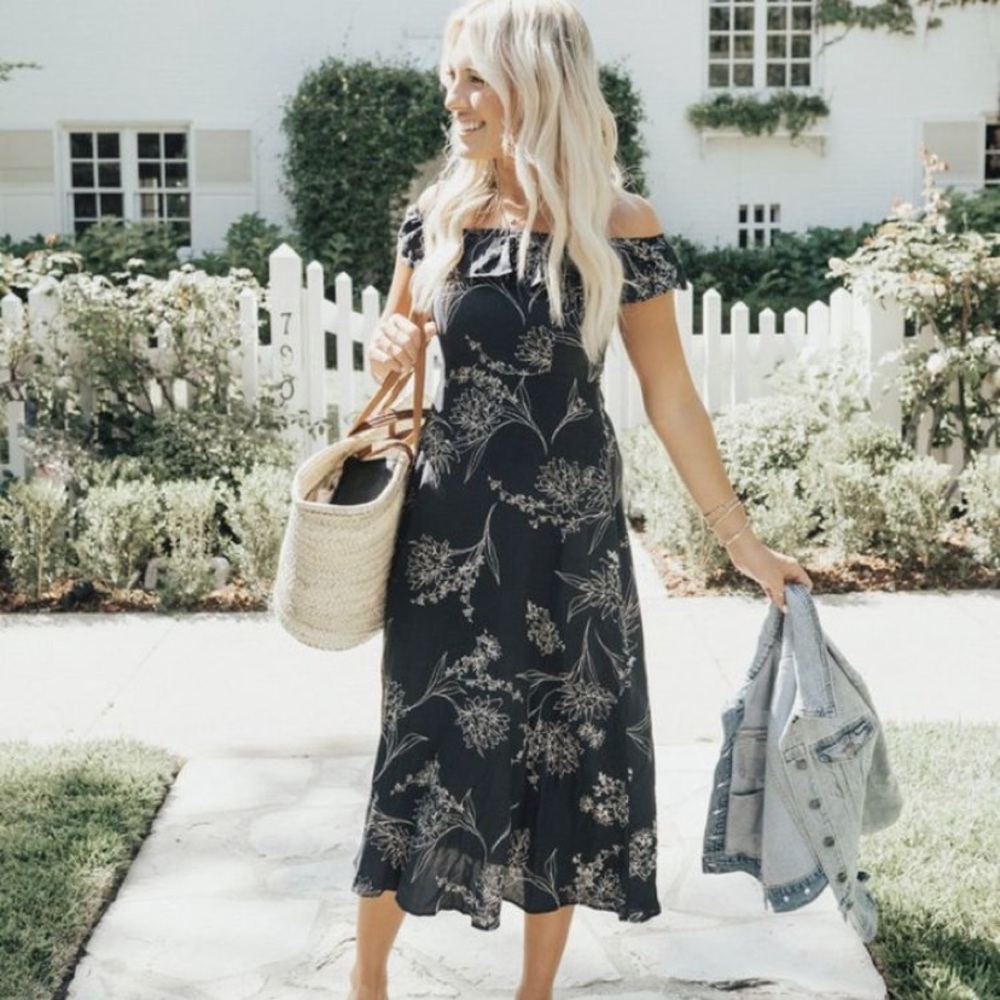 CJLA Jess Off the Shoulder Dress